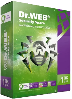 Dr.Web Security Space 1 Год 1 ПК 1моб +150дней REG FREE
