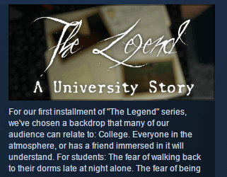 Купить The Legend: A University Story STEAM KEY REGION GLOBAL