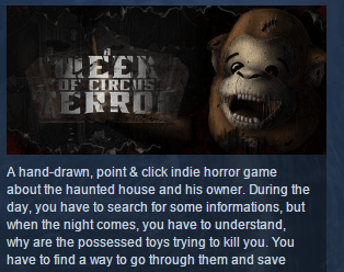 Купить A Week of Circus Terror 💎STEAM KEY REGION FREE GLOBAL