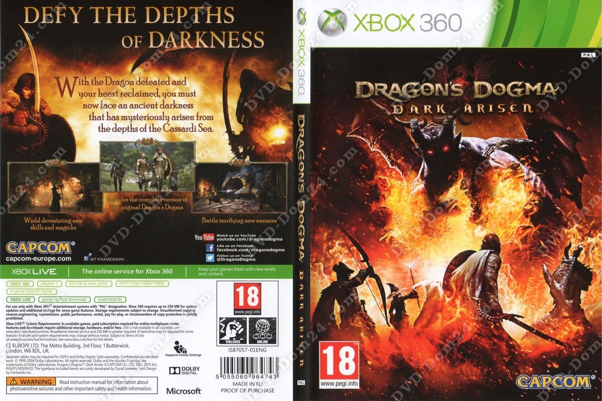 Купить Dragon Dogma Dark Arisen (Xbox 360) общий ⭐⭐⭐