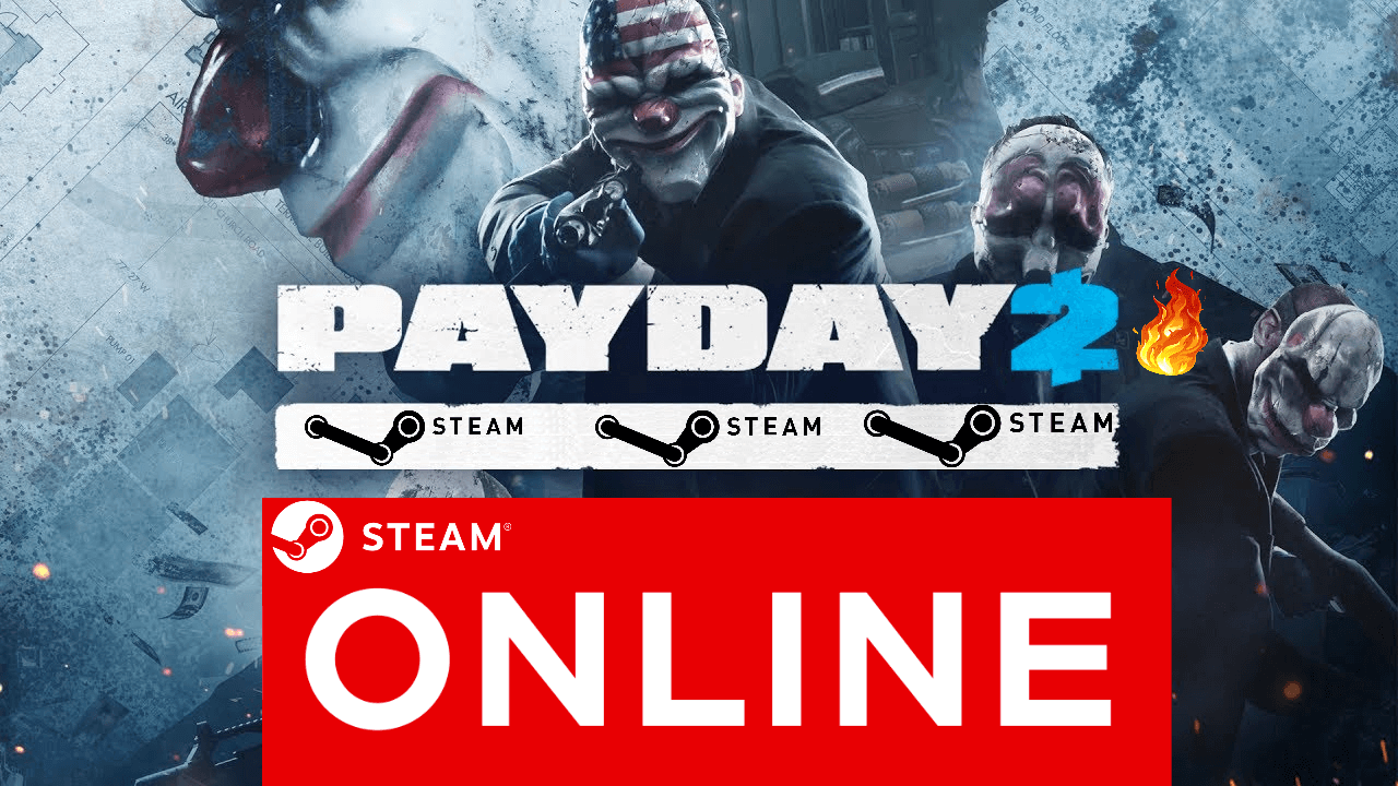Купить ⭐️ STEAM PAYDAY 2 ОНЛАЙН (Region Free) (Пей дей 2)