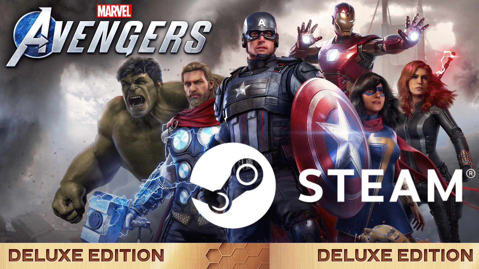 Купить ⭐️ Marvel's Avengers DELUXE + DLC (GLOBAL) STEAM