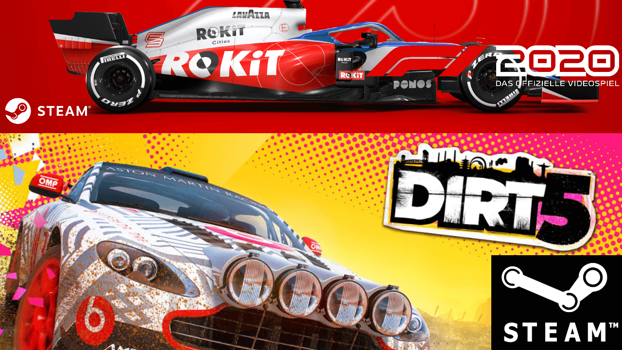 Купить 🔥 DIRT 5 Amplified Edition + F1 2020 STEAM (GLOBAL)