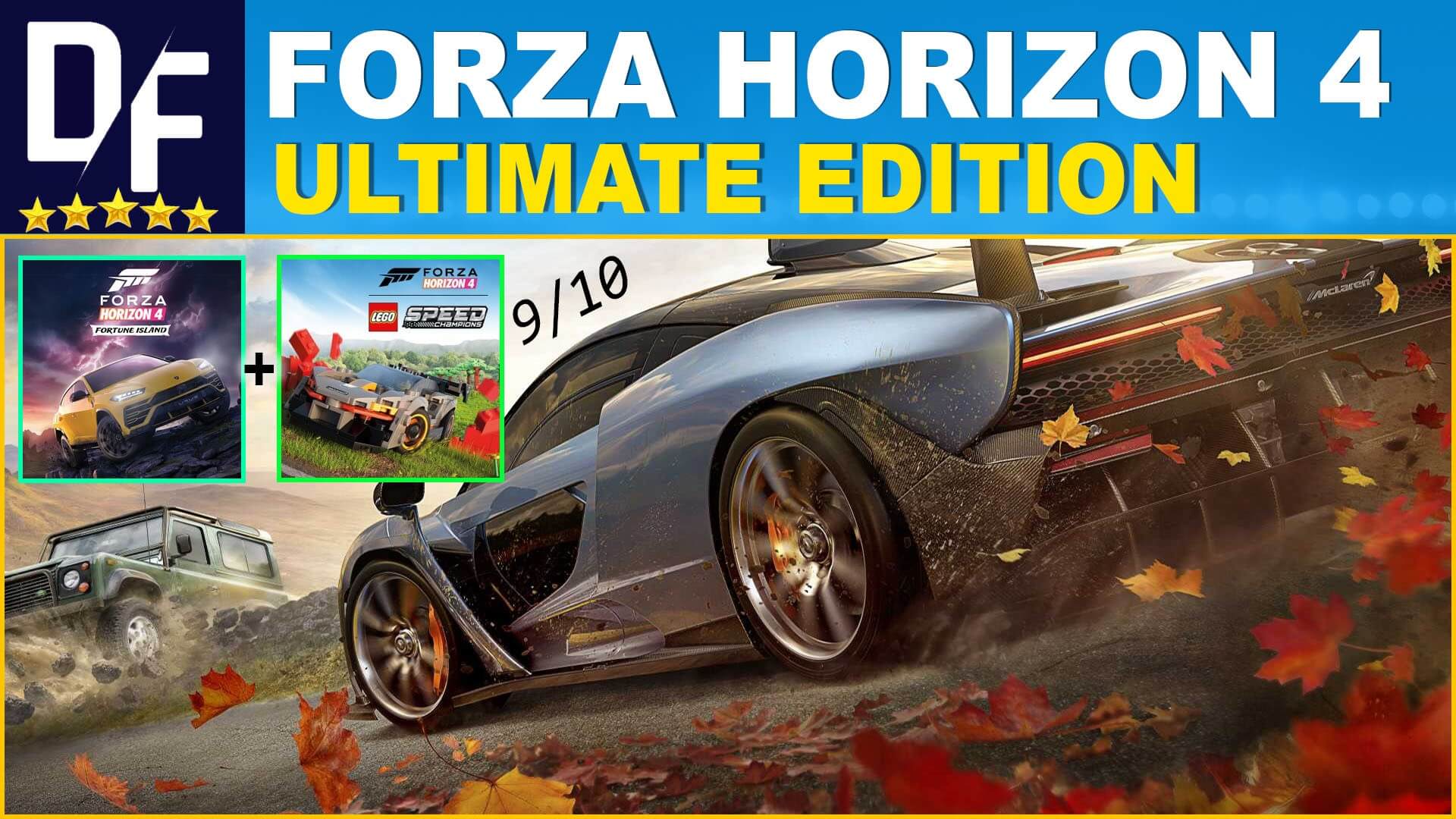 Купить FORZA HORIZON 4 ULTIMATE + ОНЛАЙН [PC] +🎁ПОДАРОК