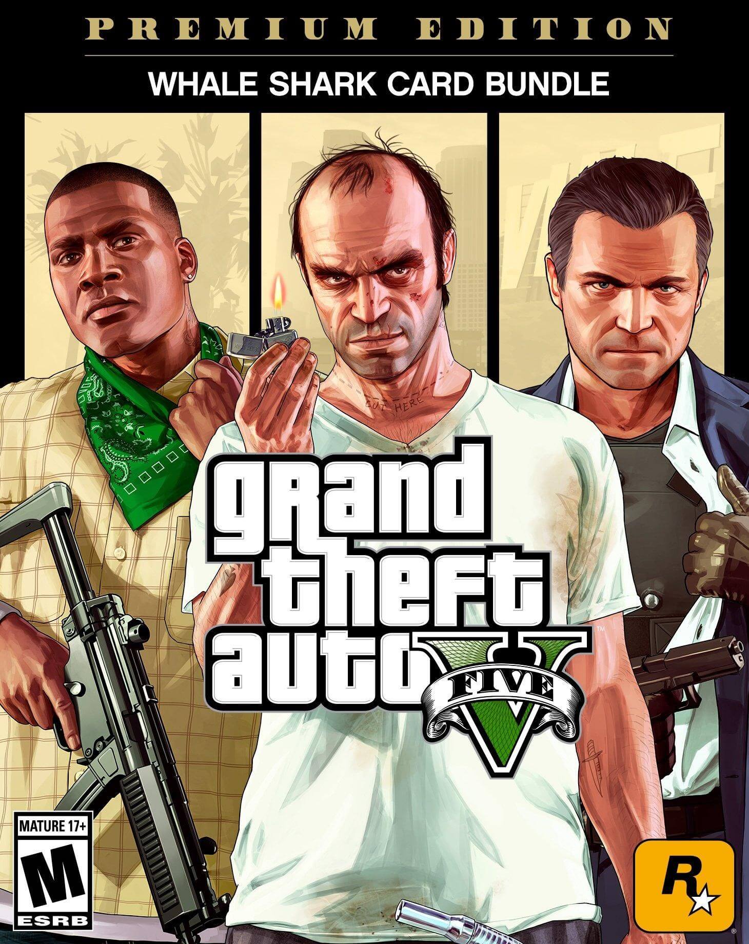 Купить GRAND THEFT AUTO V PREMIUM EDITION+БЕЛАЯ АКУЛА XBOX 🔑