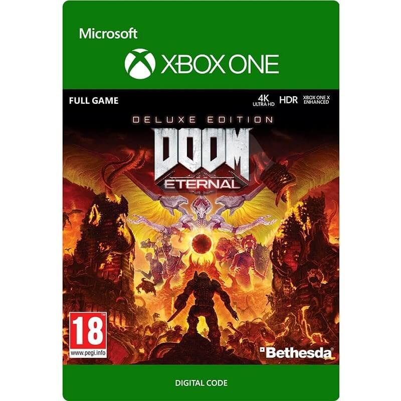 Купить DOOM Eternal Deluxe Edition Xbox One X|S KEY