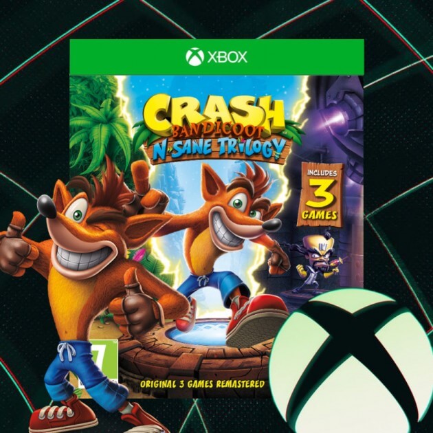 Купить Crash Bandicoot™ N. Sane Trilogy Xbox One X S KEY