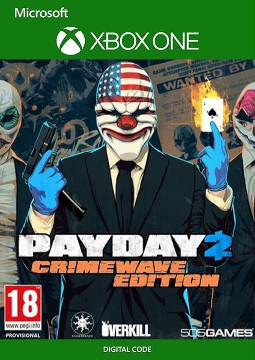Купить PAYDAY 2: CRIMEWAVE EDITION Xbox One X/S KEY
