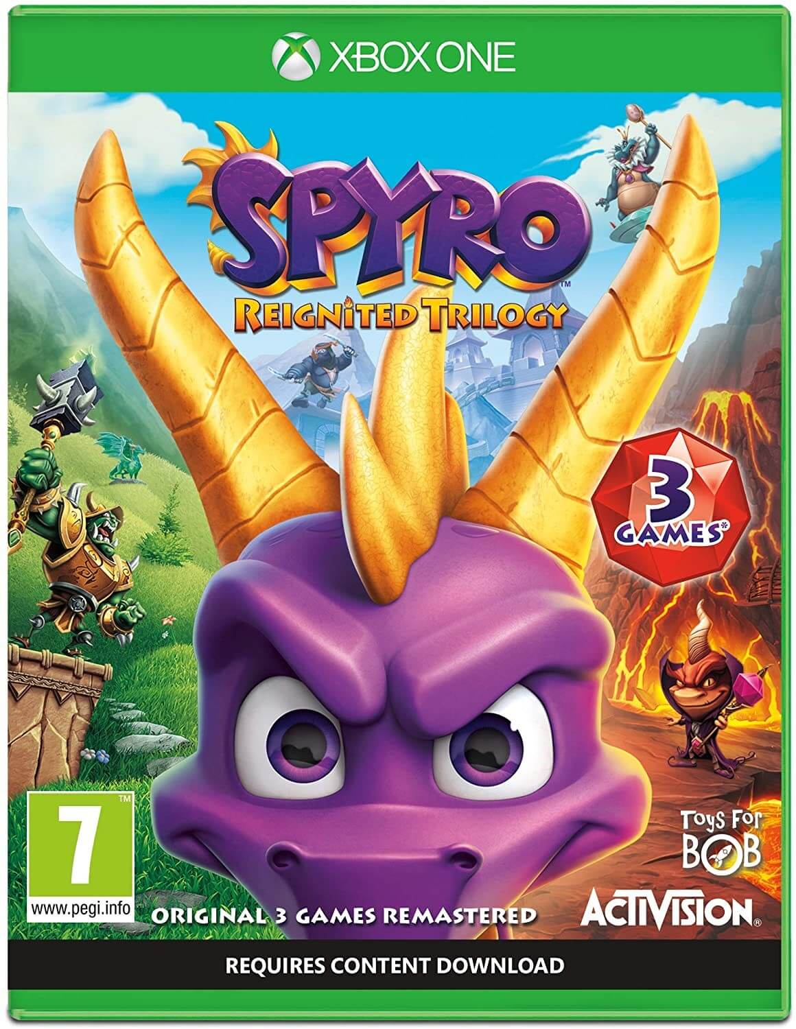 Купить SPYRO™ REIGNITED TRILOGY XBOX ONE &amp; SERIES X|S🔑КЛЮЧ