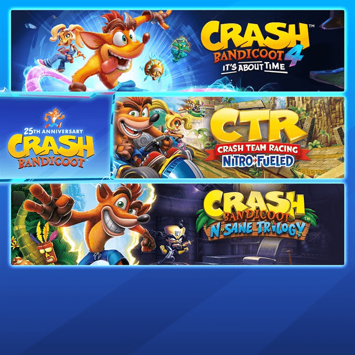 Купить Crash Bandicoot - юбилейный набор  XBOX ONE X/S KEY