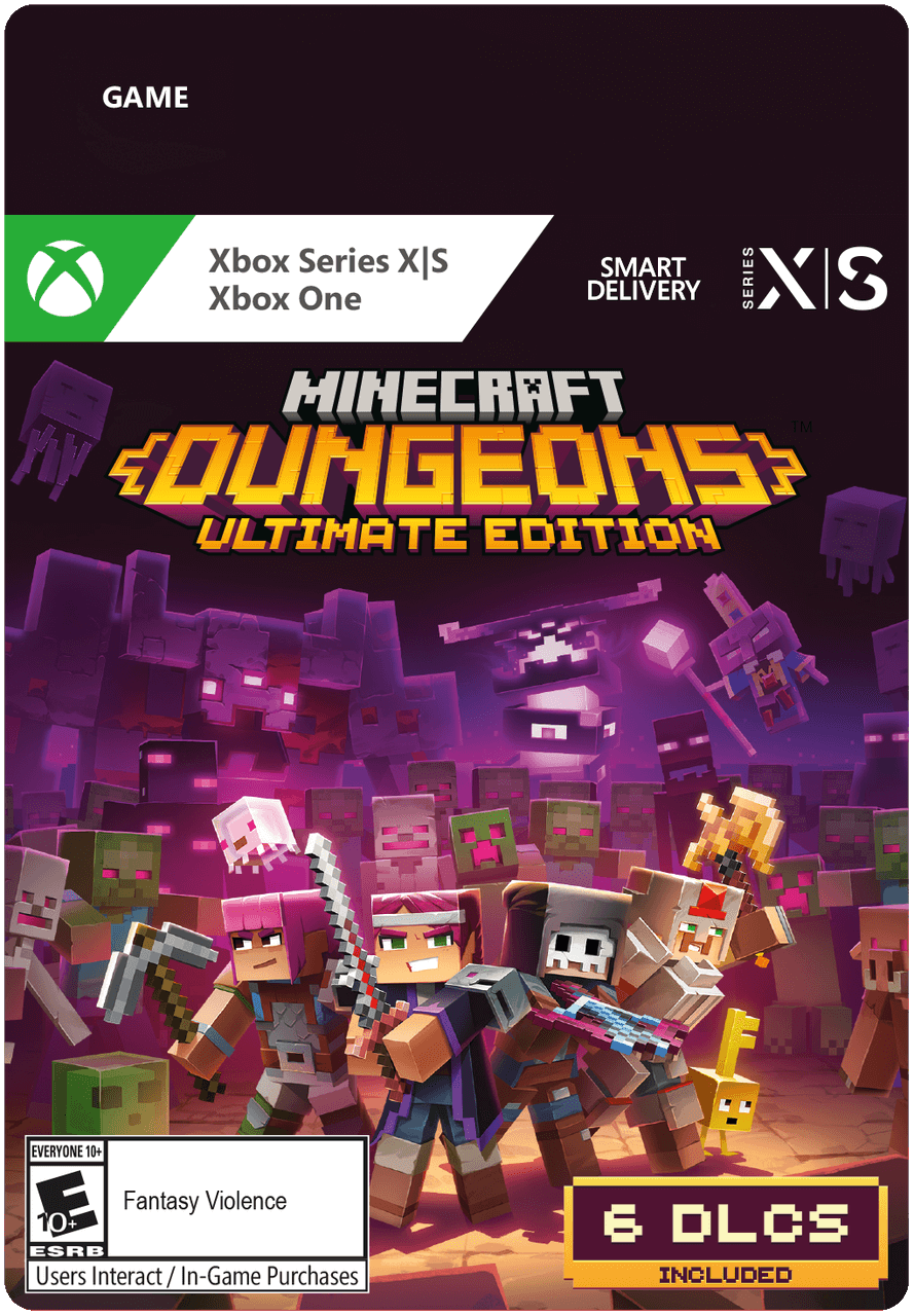 Купить MINECRAFT DUNGEONS: МАКСИМАЛЬНЫЙ ВЫПУСК XBOX🔑КЛЮЧ
