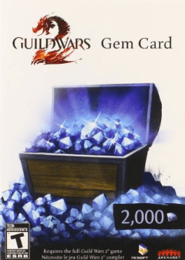 Купить Guild Wars 2 2000 Gems Card