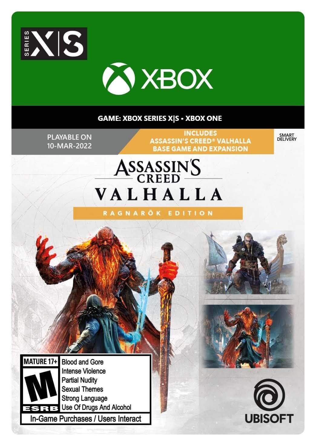 Купить ASSASSIN'S CREED VALHALLA RAGNARÖK EDITION XBOX🔑КЛЮЧ