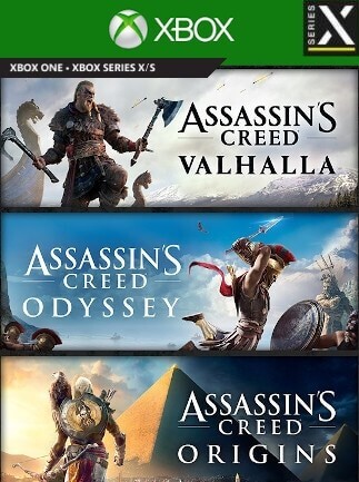 Купить ✅ASSASSIN'S CREED НАБОР:VALHALLA+ODYSSEY+ORIGINS🔑XBOX