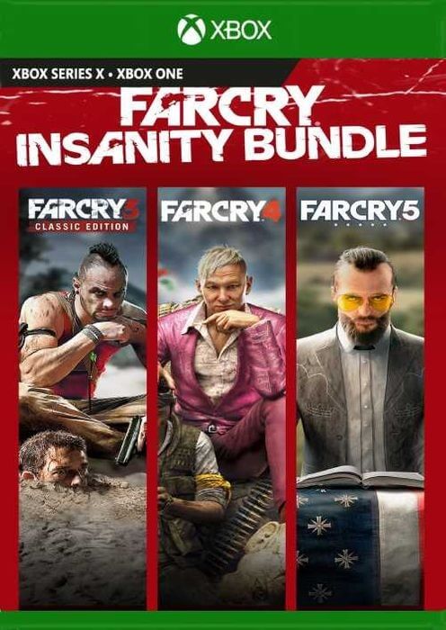 Купить ✅❤️FAR CRY INSANITY BUNDLE(3+4+5)❤️XBOX ONE|XS🔑КЛЮЧ✅
