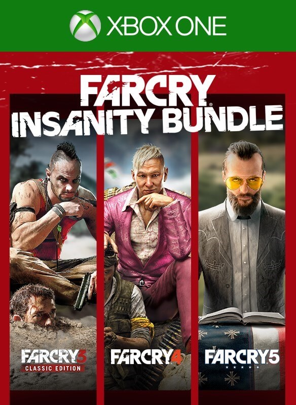 Купить ❗Far Cry Insanity Bundle❗(3,4,5)XBOX ONE/X|S🔑КЛЮЧ❗