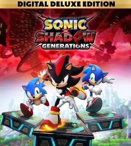 Купить SONIC X SHADOW GENERATIONS Deluxe Xbox One &amp; Series X|S