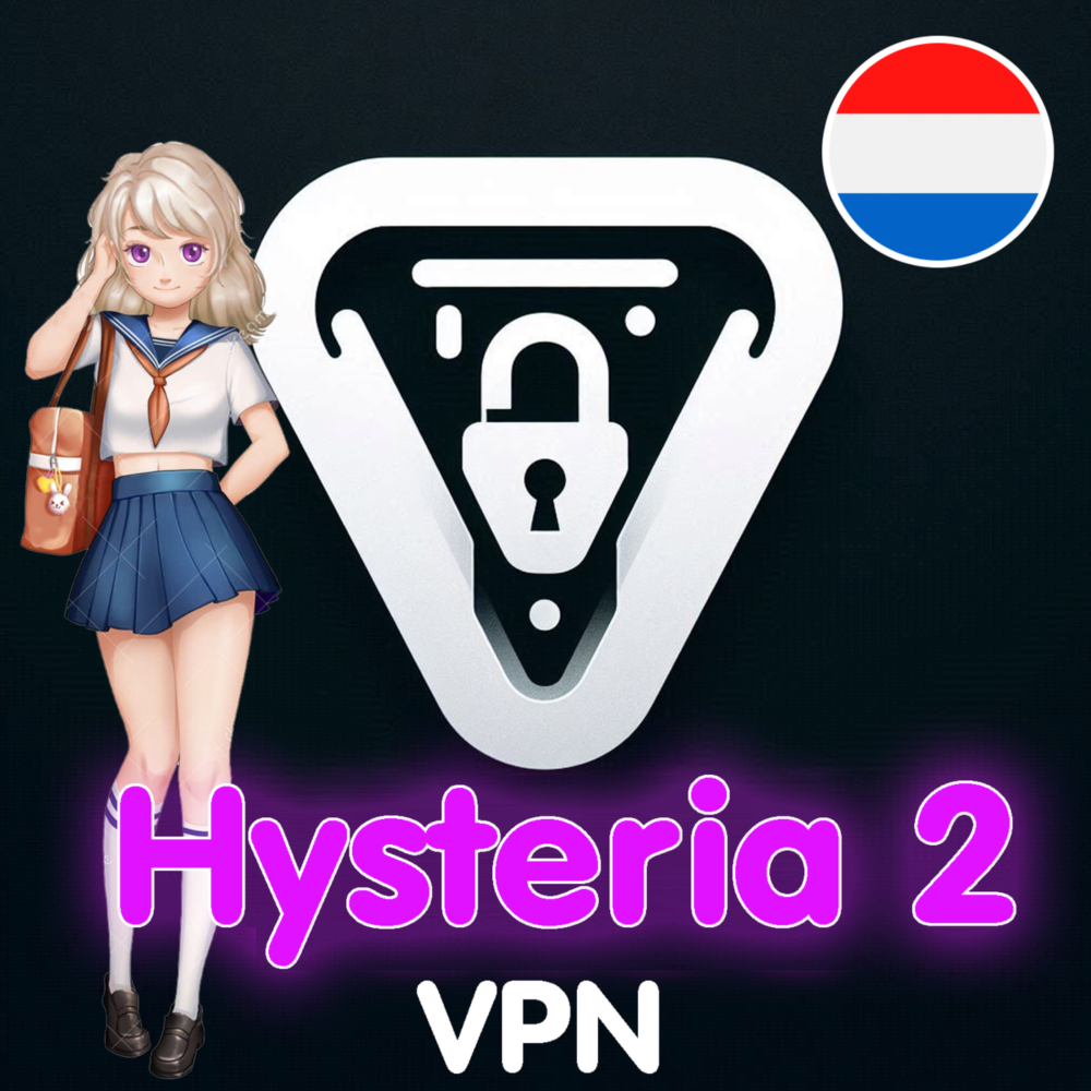 Купить 🚀 VPN Hysteria 2 Нидерланды Купить Ключ Быстрого VPN с Обходом Блокировок (24/7)